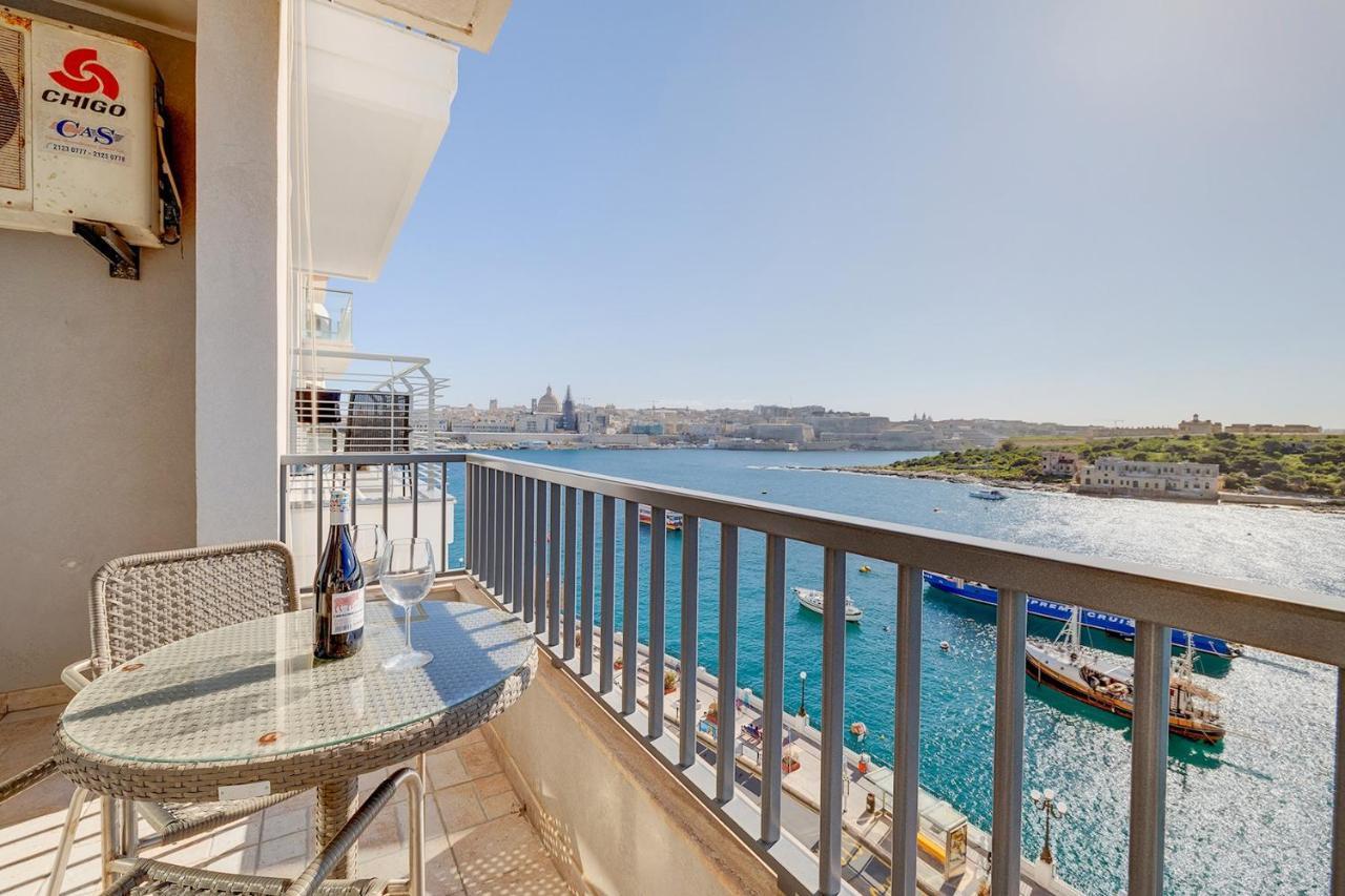 Marvellous Apartment With Valletta And Harbour Views สลีมา ภายนอก รูปภาพ