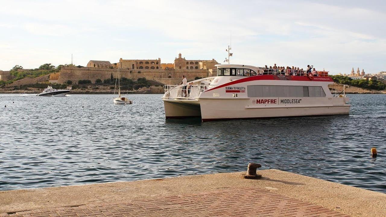 Marvellous Apartment With Valletta And Harbour Views สลีมา ภายนอก รูปภาพ